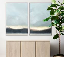 Distant Dusk Framed Wall Art Prints