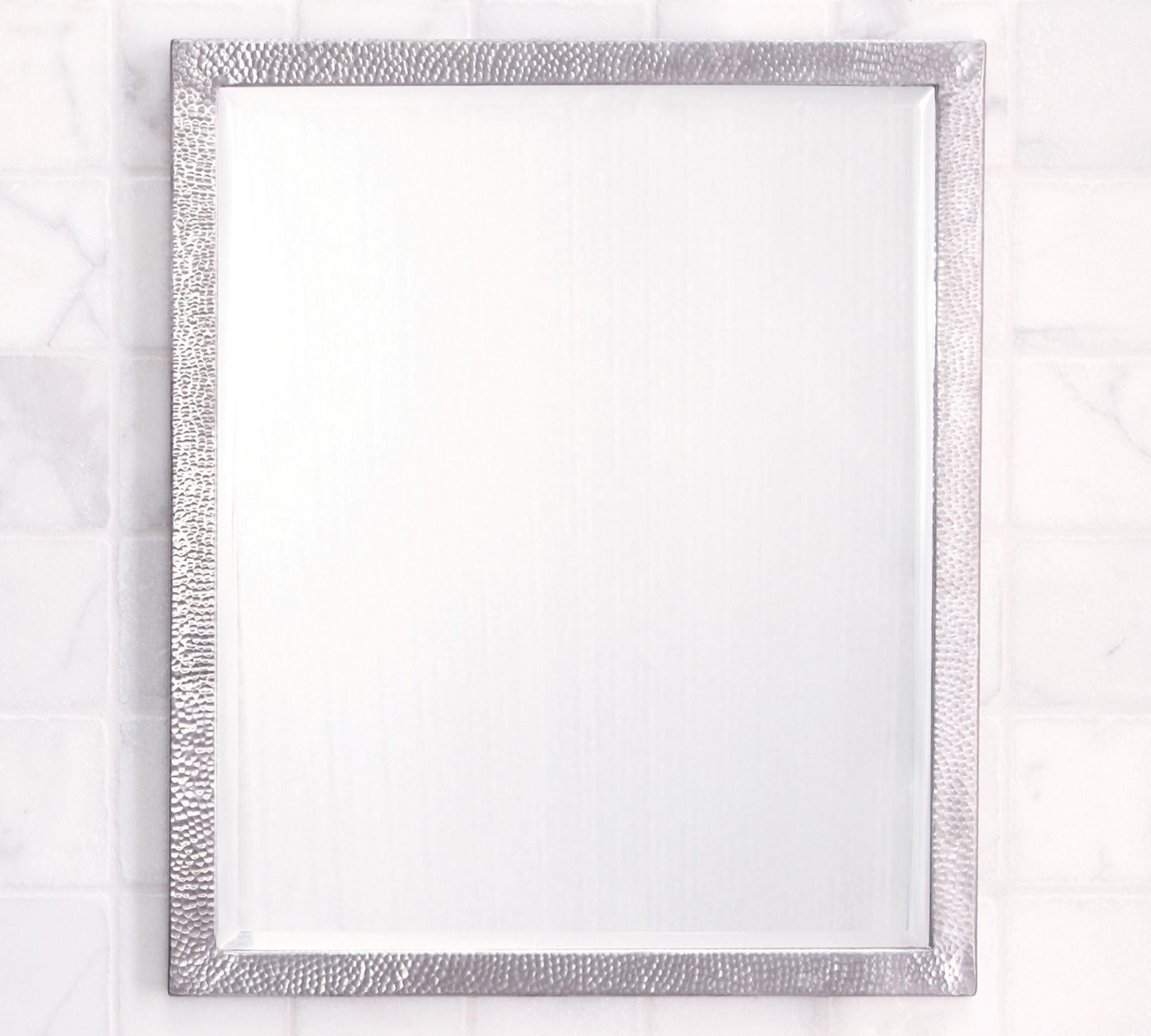 Christin Hammered Rectangular Mirror