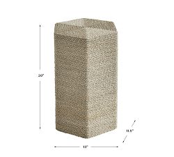 Daphne Seagrass Accent Table