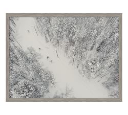 Cross-Country Skiing Framed Prints