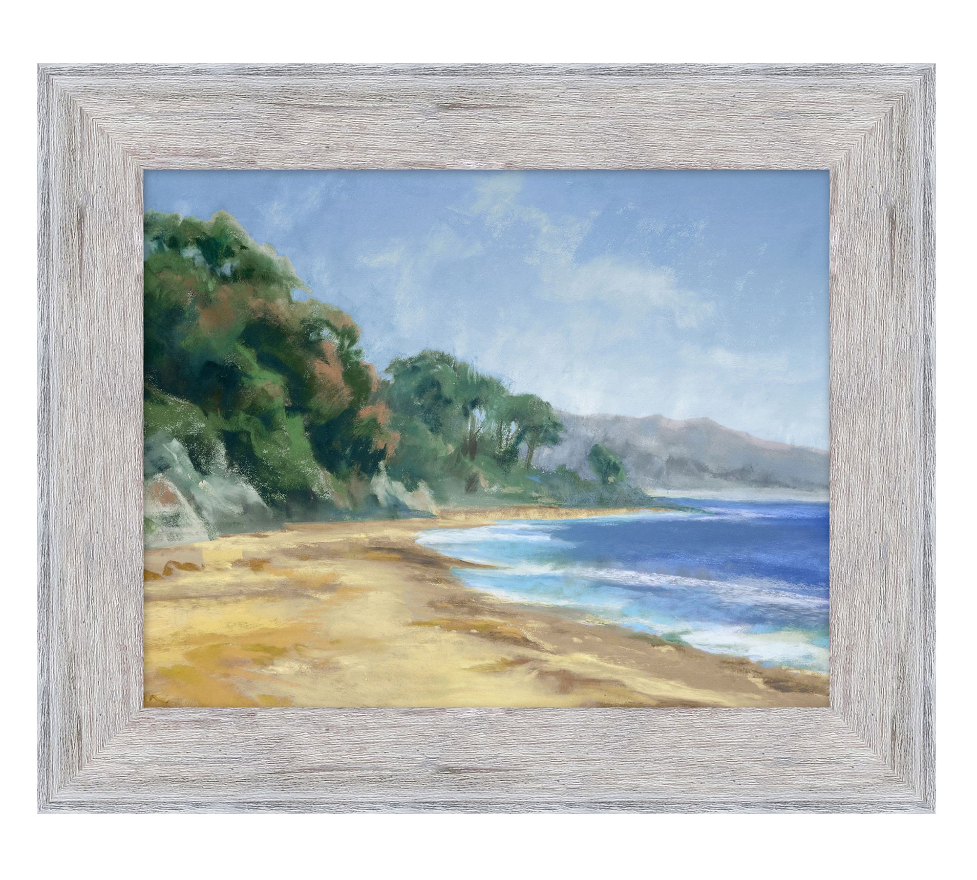 Goleta Beach Framed Print