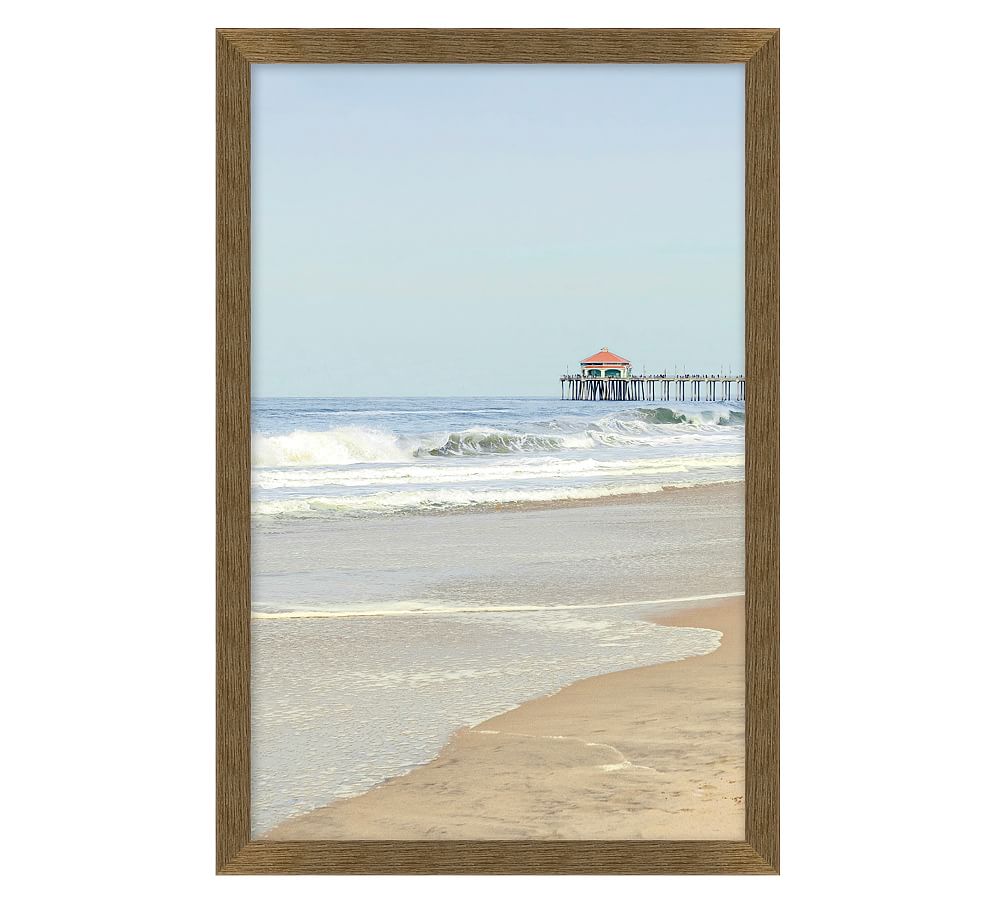 Ocean Pier Framed Print