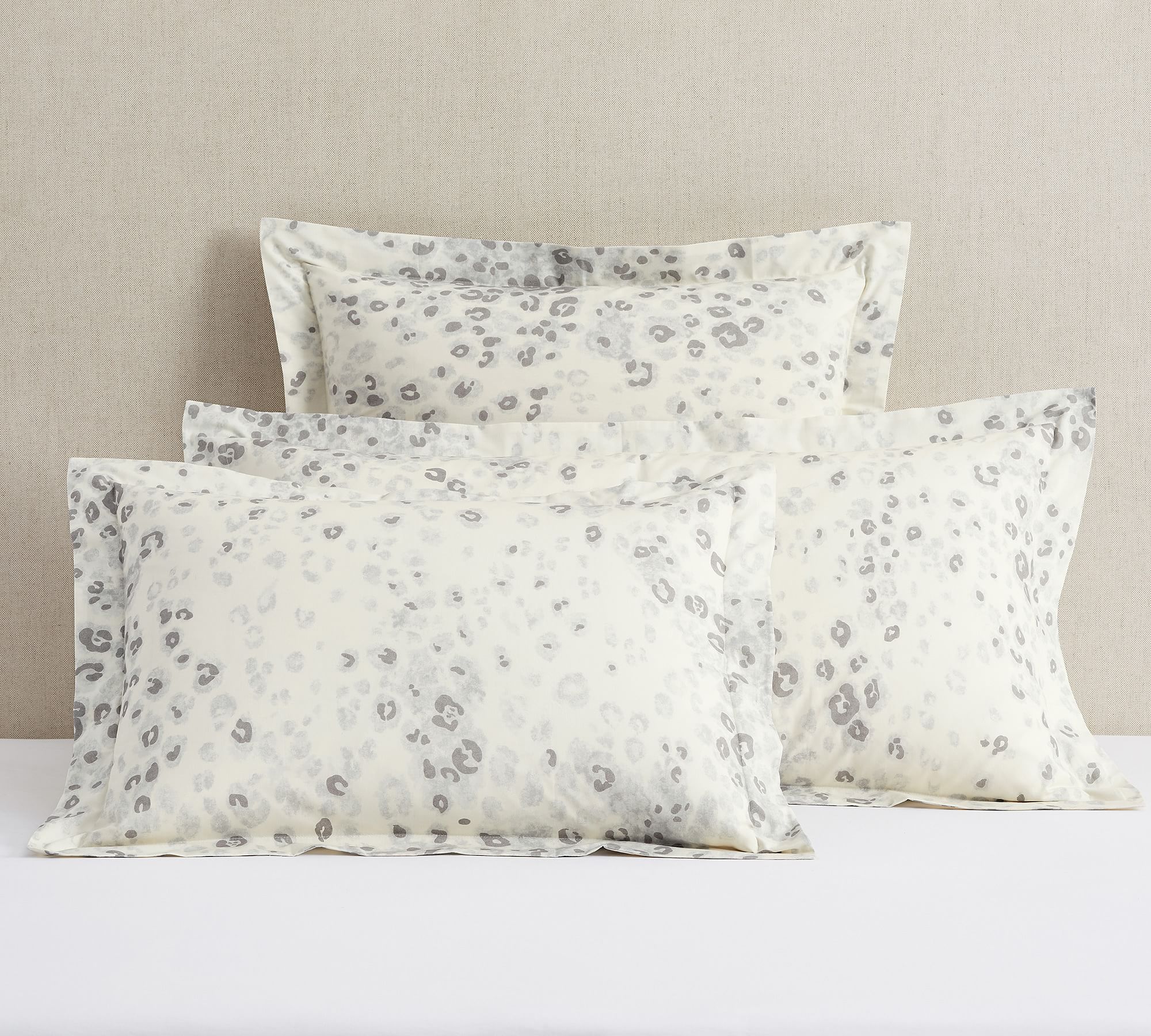 Open Box: Snow Leopard Percale Sham