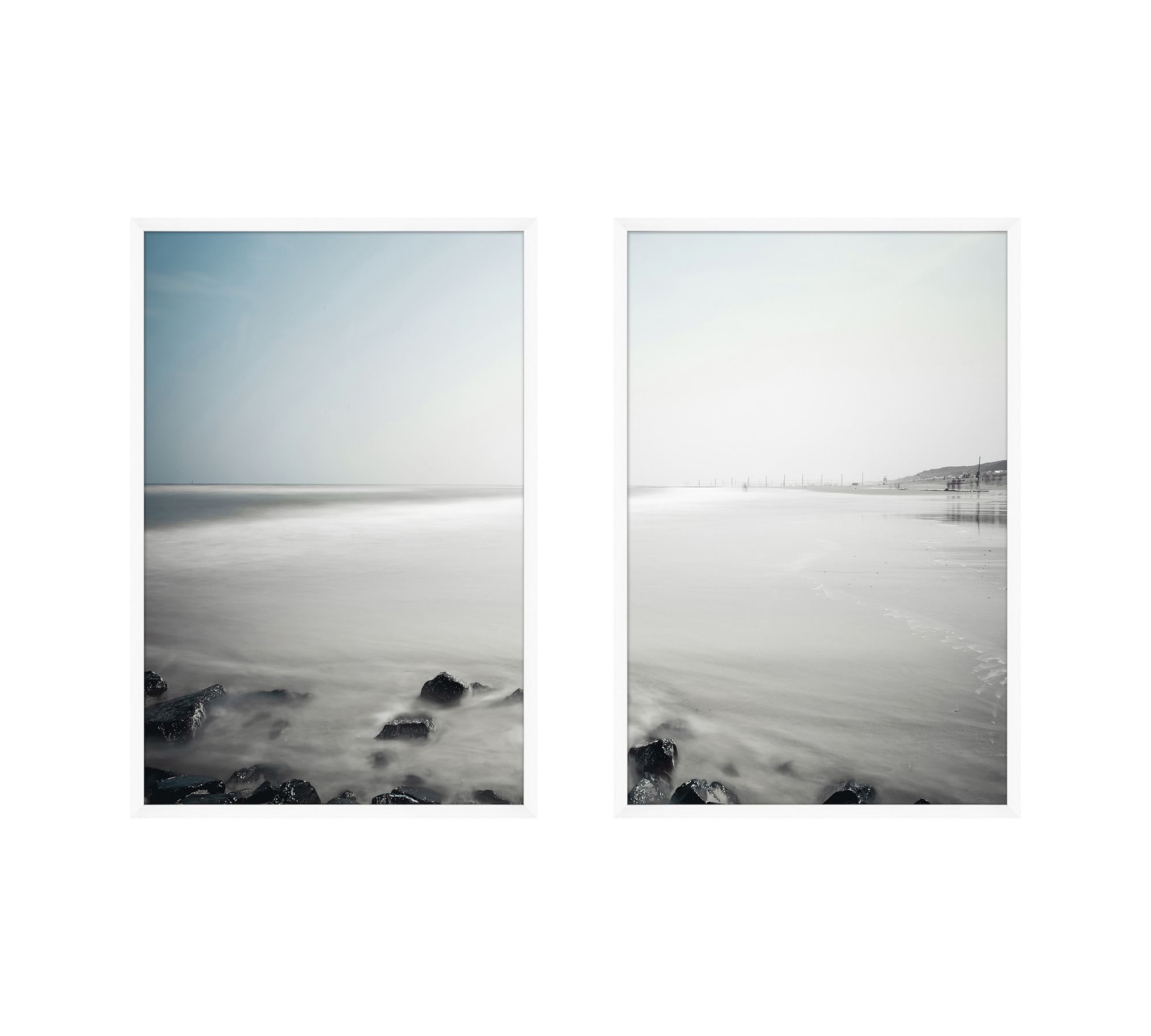 Shore Diptych Framed Print