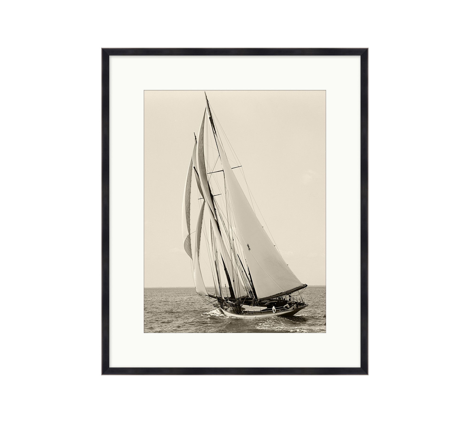 On Open Waters Framed Print