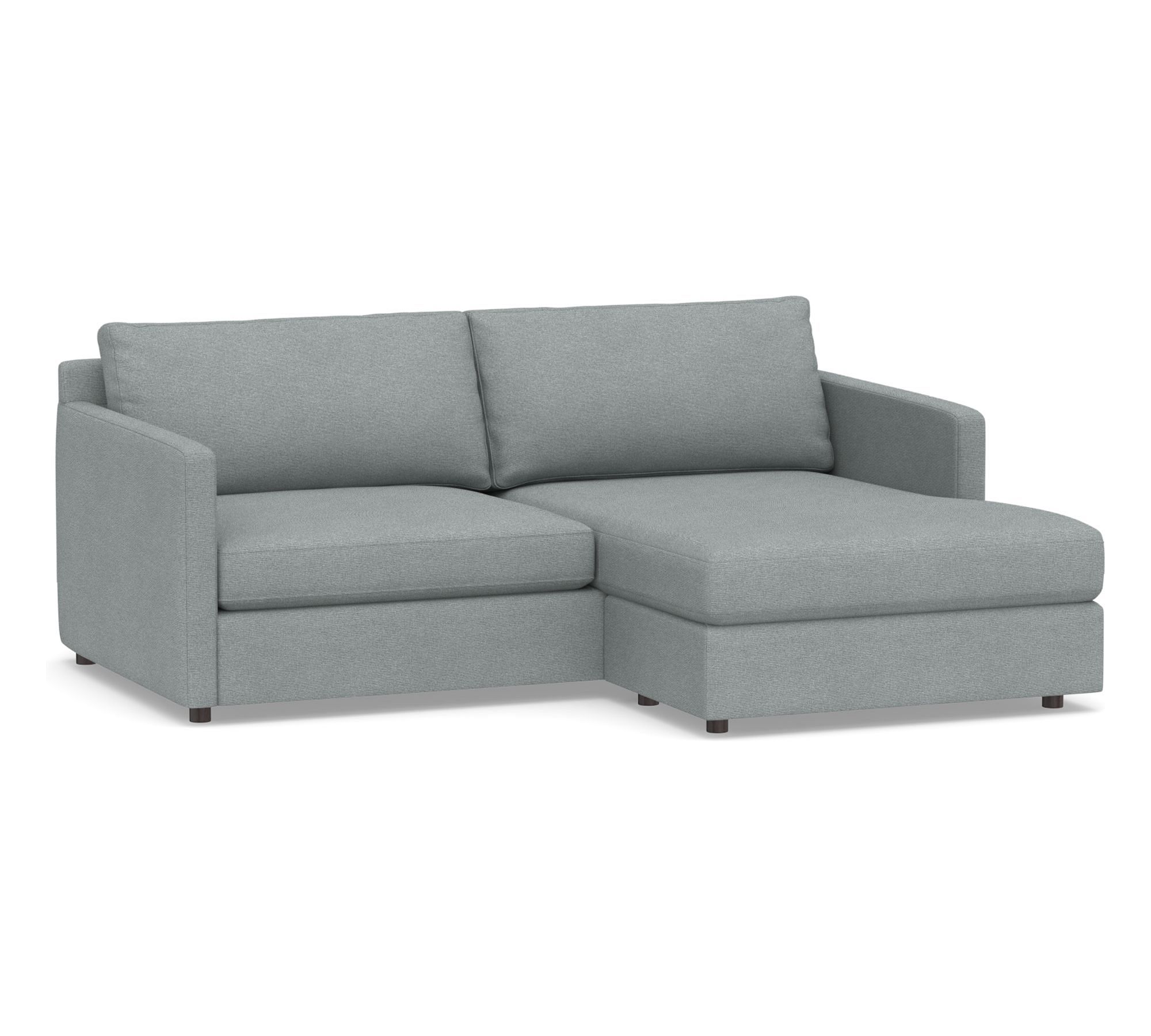 Pacifica Reversible Chaise Sleeper Sectional - Storage Available (80")