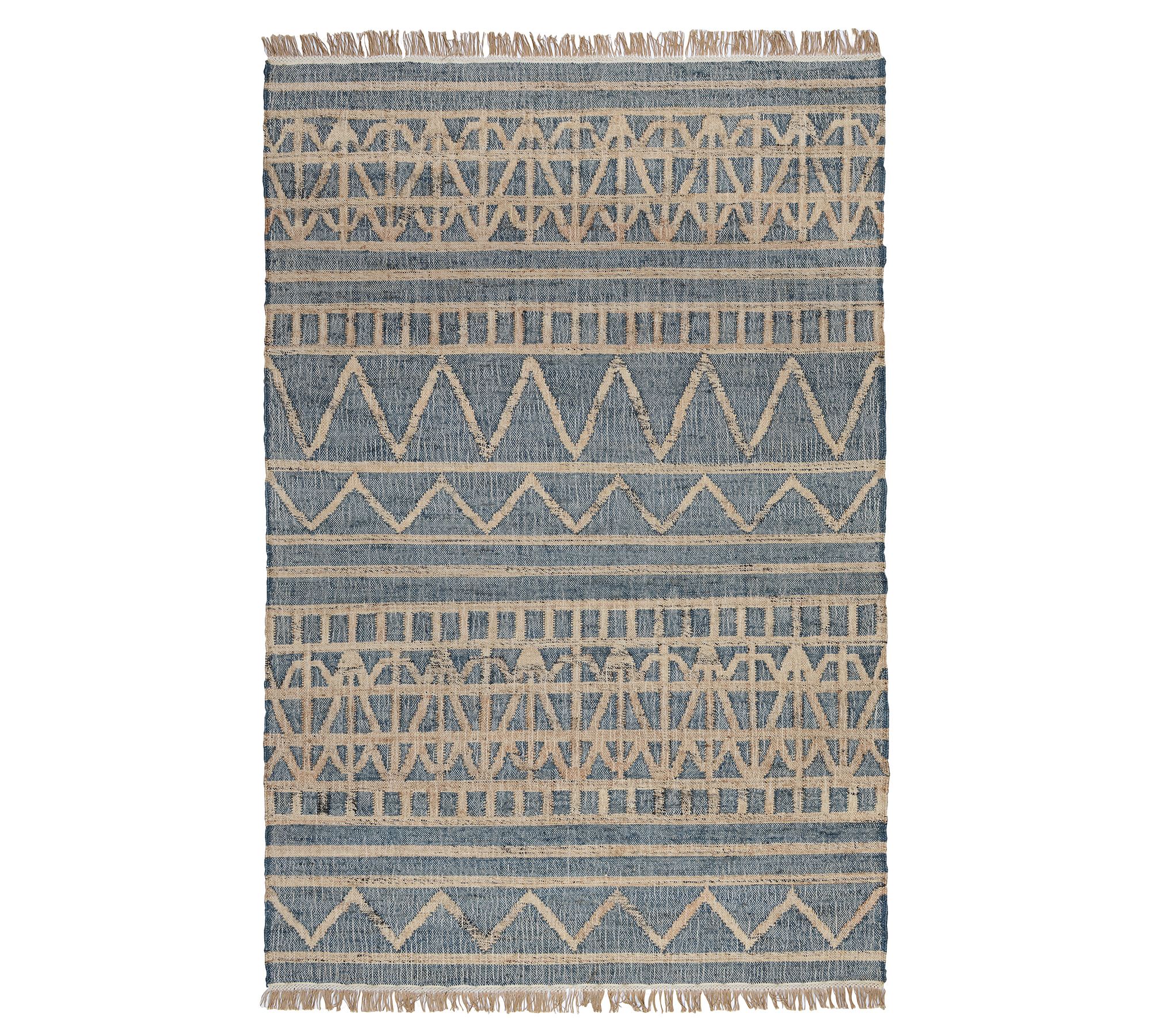 Aiken Handwoven Wool Cotton Rug