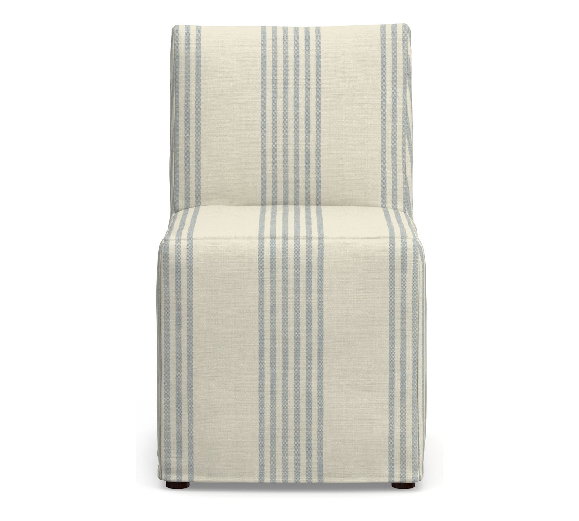 Jake Slipcovered Outdoor Dining Side Chair & Armchair