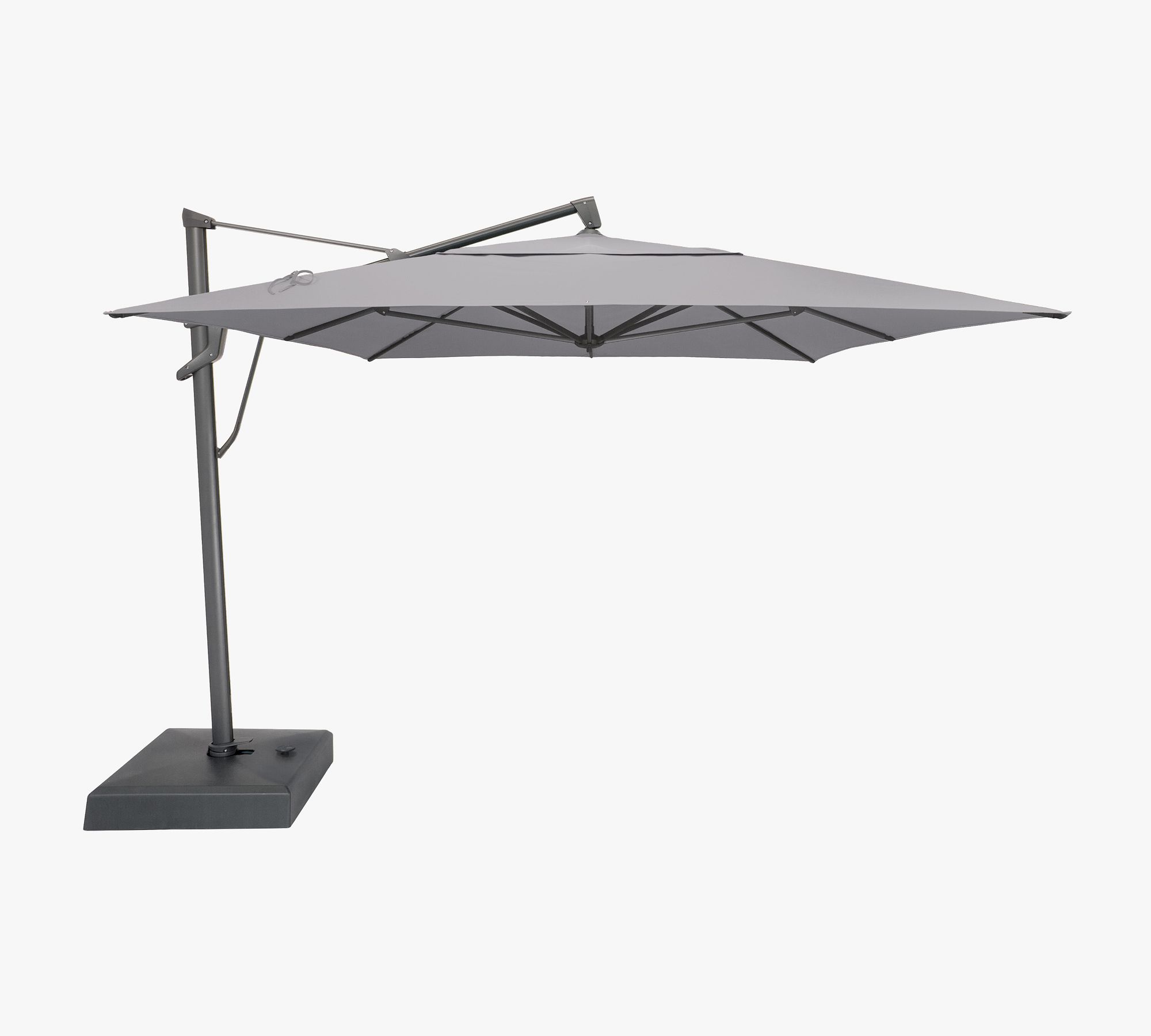 10X13' Rectangular Breenan Cantilever Outdoor Patio Umbrella