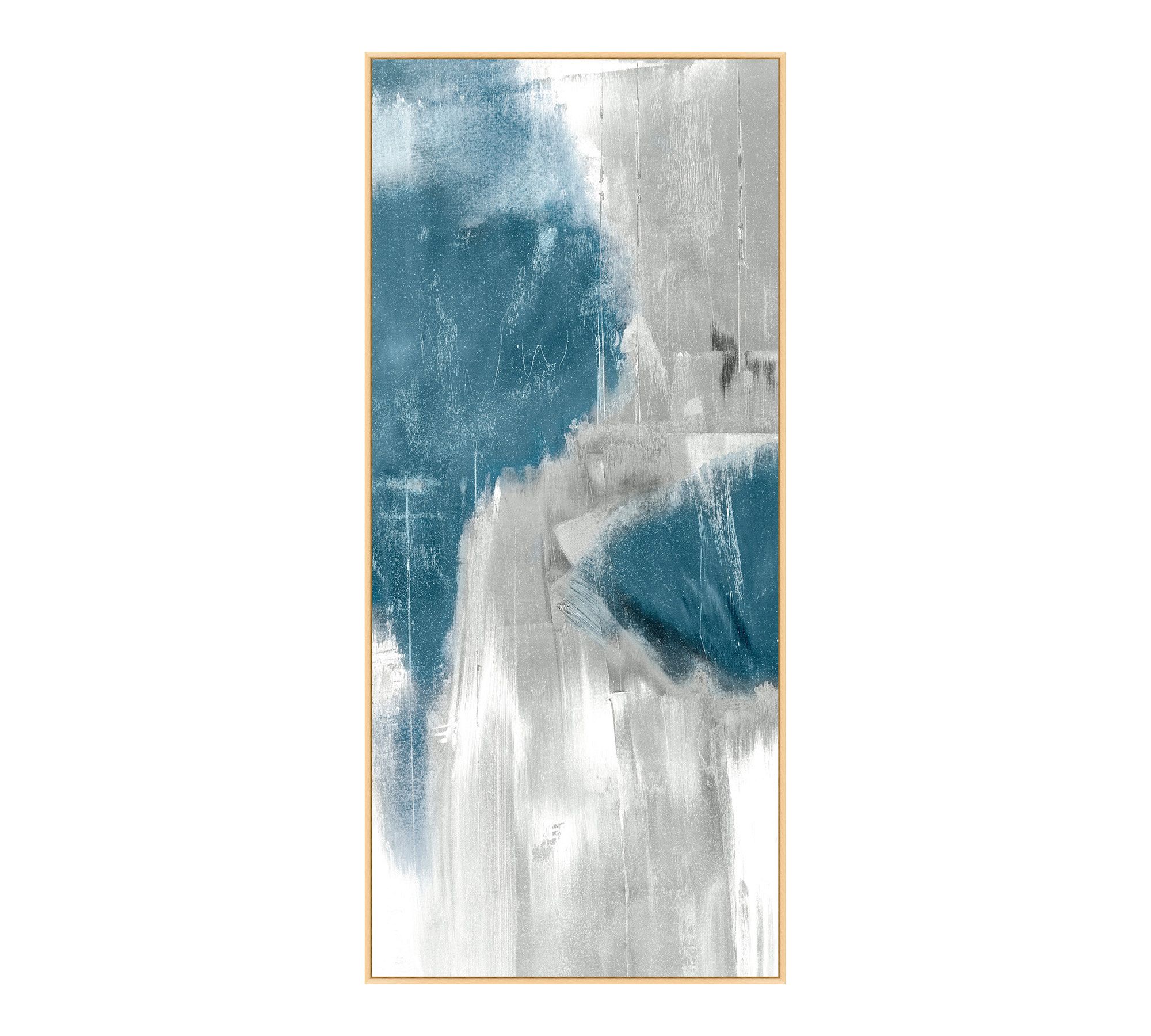 Cloudy Blues Framed Print