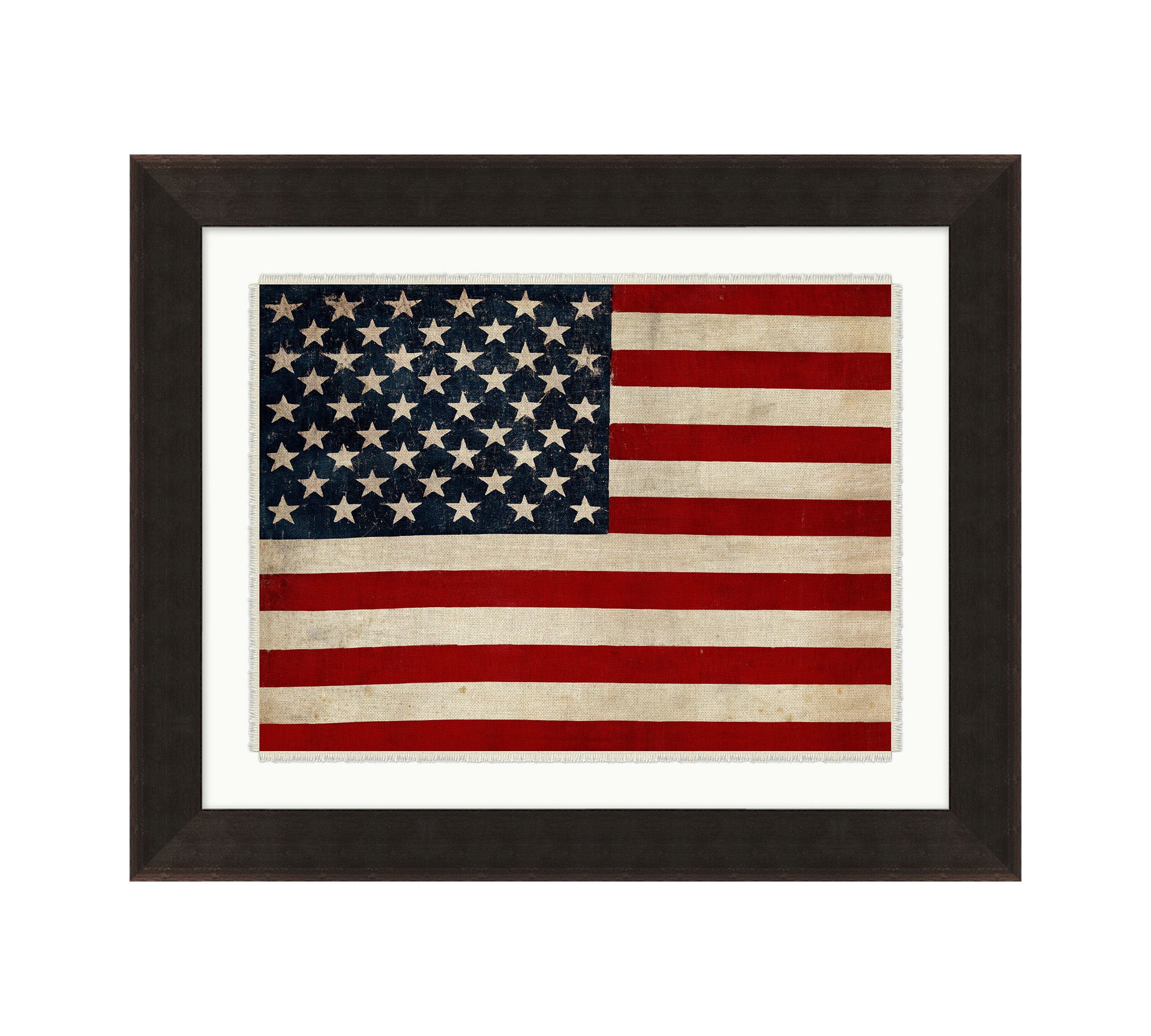 Stars And Stripes Framed Print