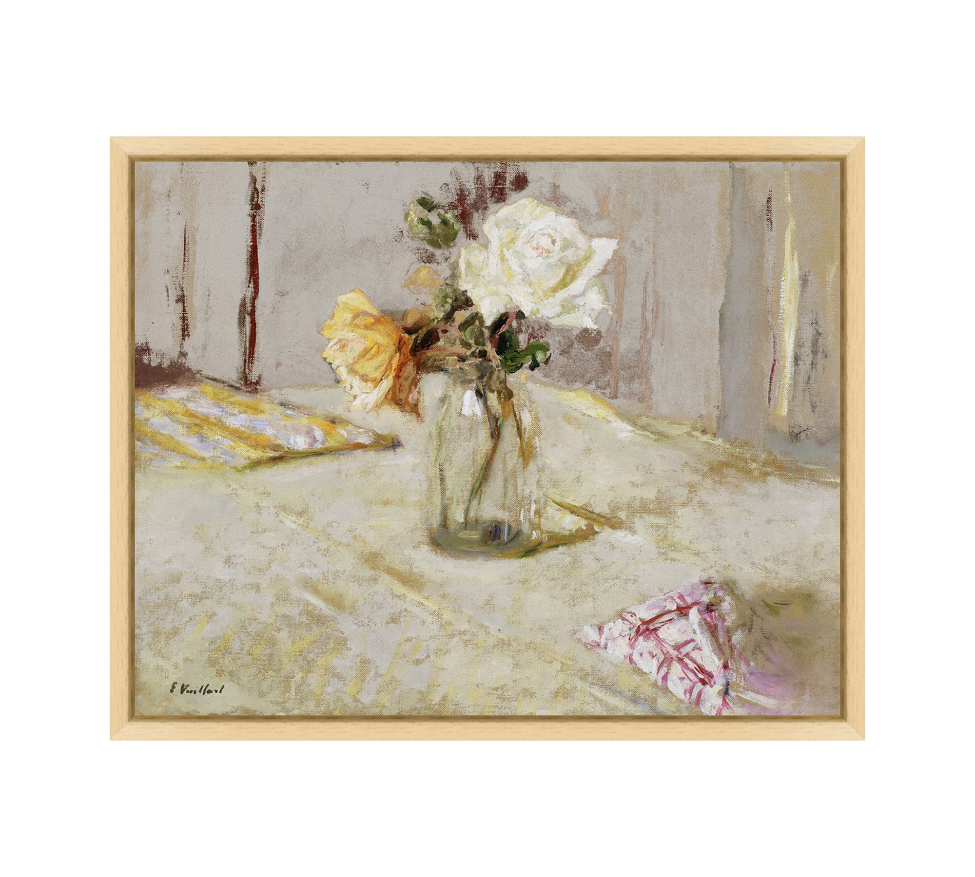 Warm Roses Framed Print