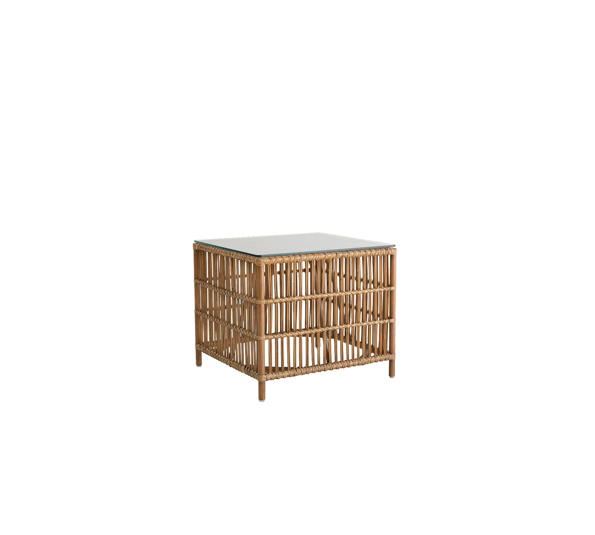 Donatello Rattan Side Table (24")