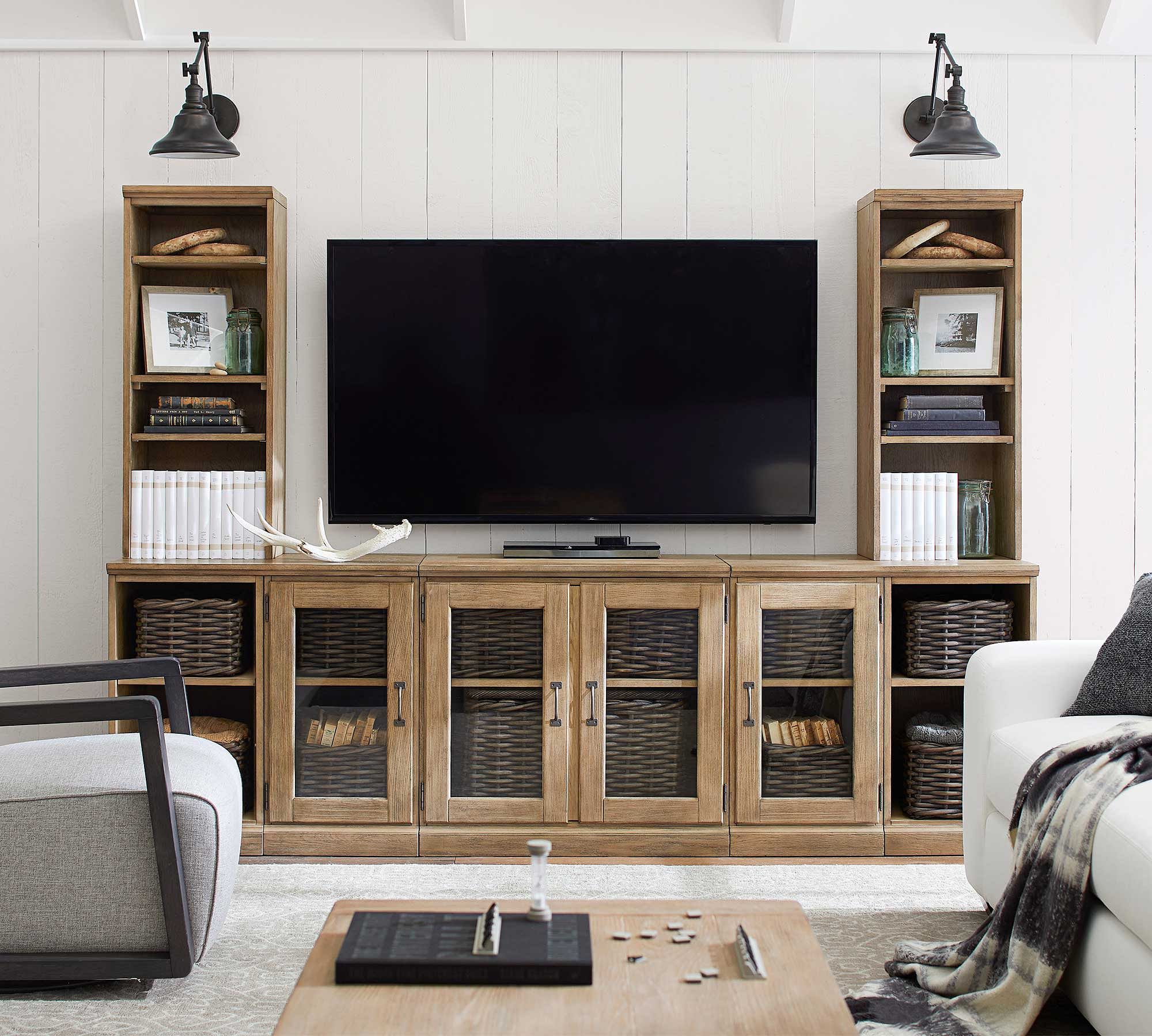 Printer's 7-Piece Entertainment Center