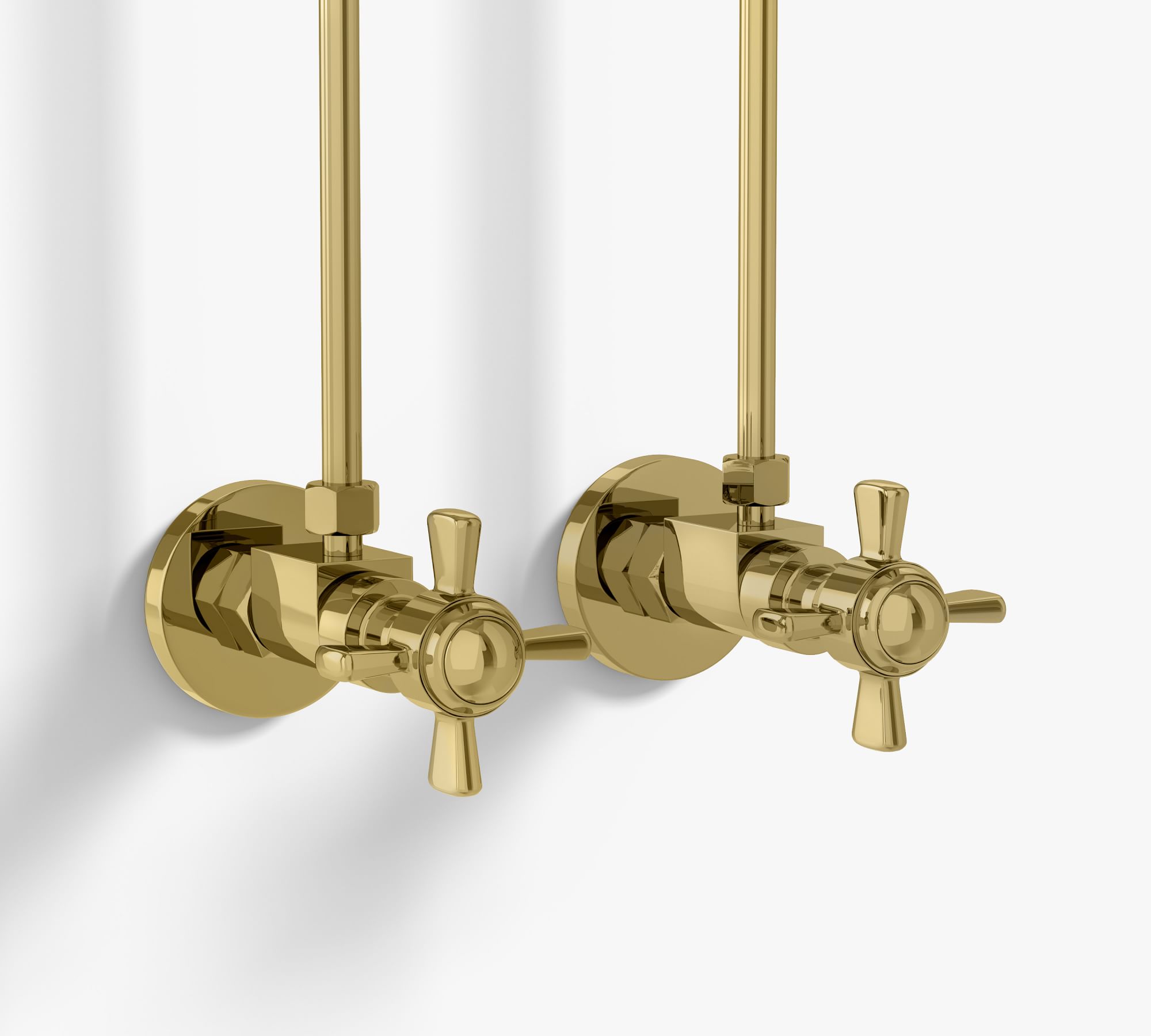 Traditional Cross Handle Faucet Supply Line