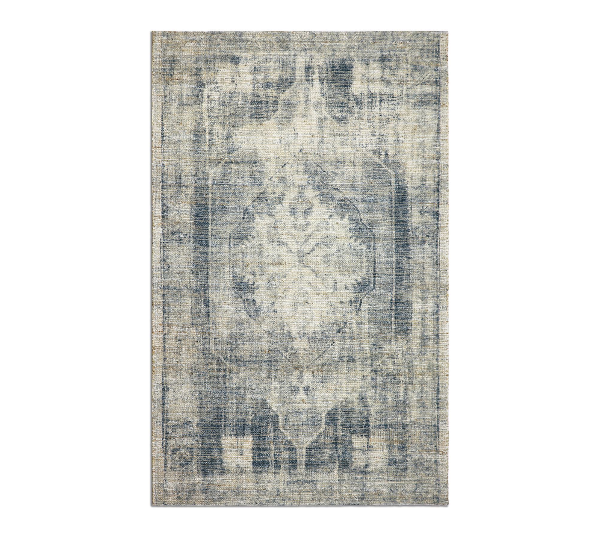 Persyn Handwoven Jute Chenille Rug