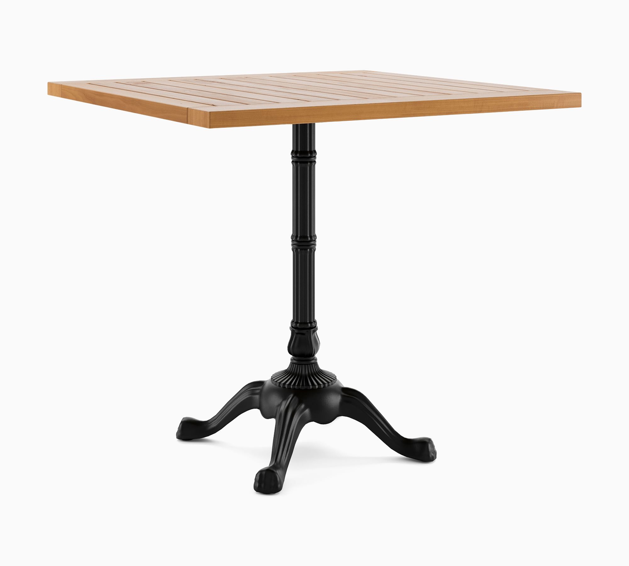 Square Pedestal Outdoor Bistro Table