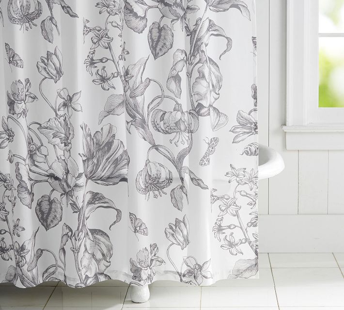 Pottery barn shower curtains discount