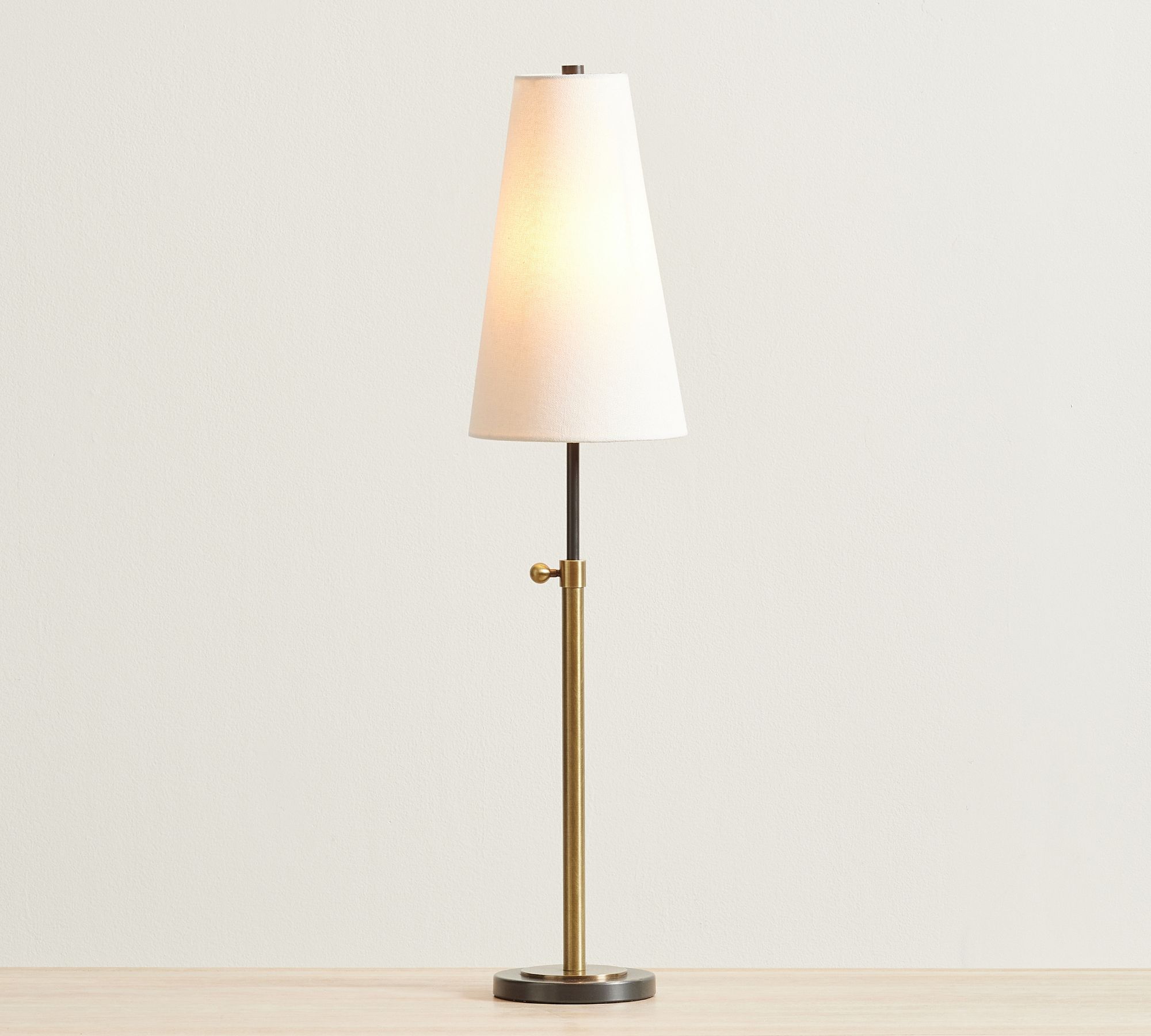 Harrison Metal Adjustable Table Lamp (17")