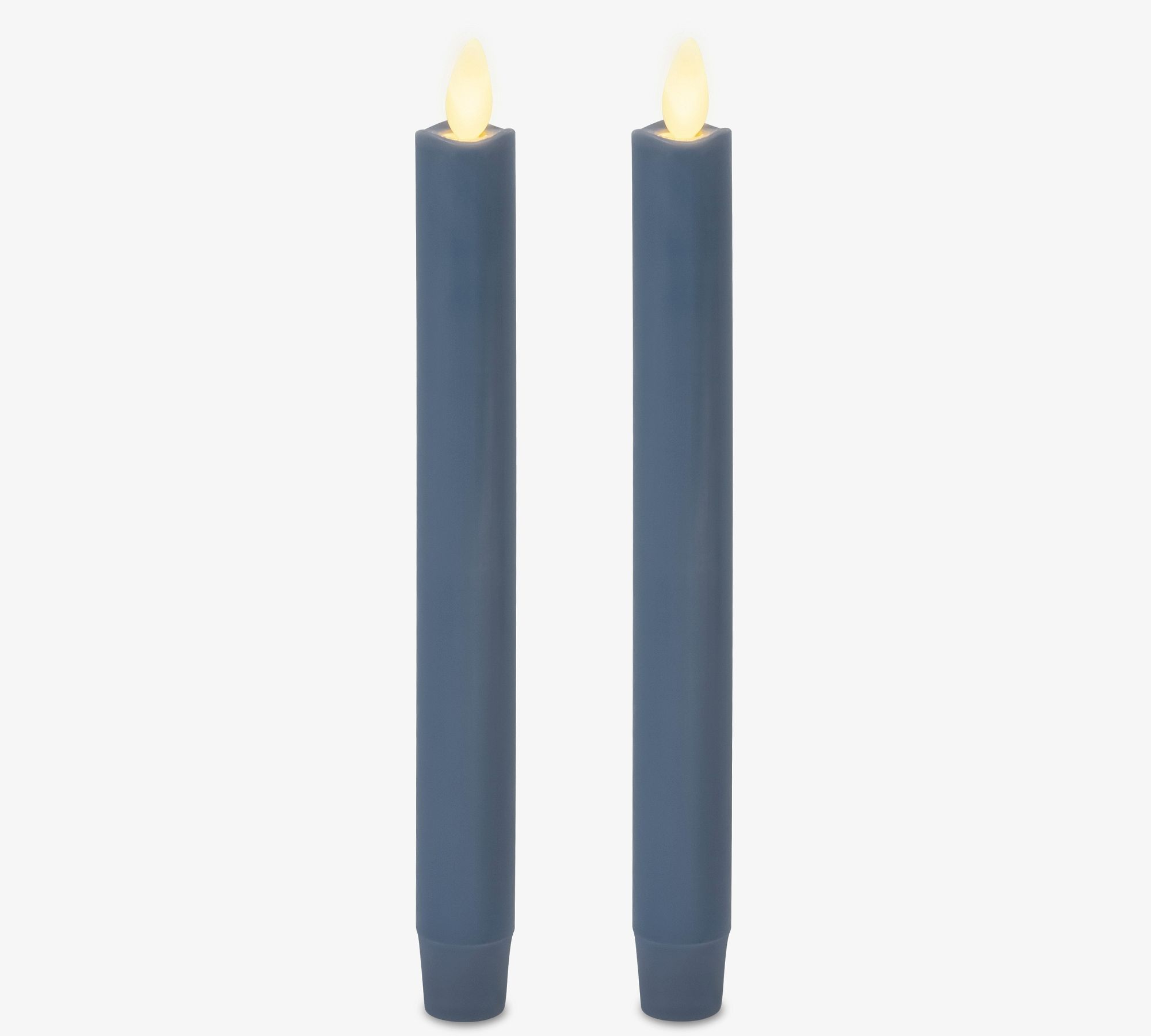 Premium Flickering Flameless Wax Taper Candle