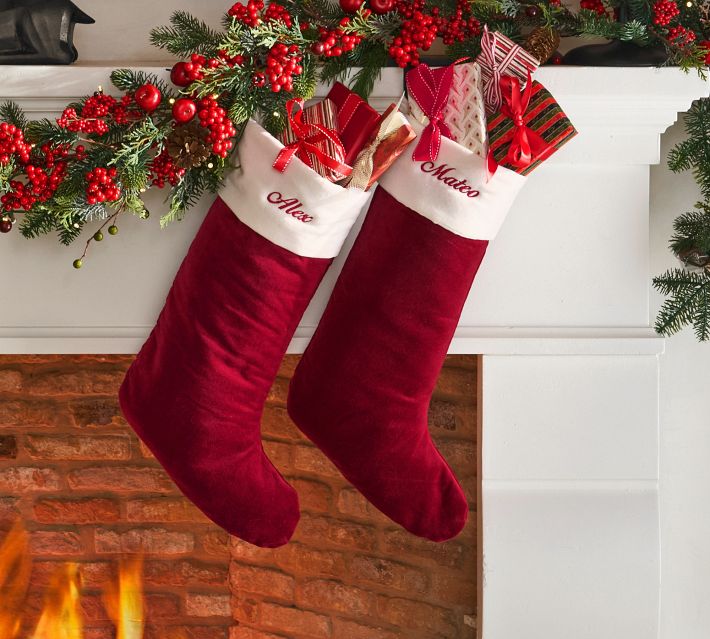 Pottery sold Barn Elf Stockings