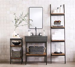 Frances 26&quot; Concrete Top Single Sink Vanity