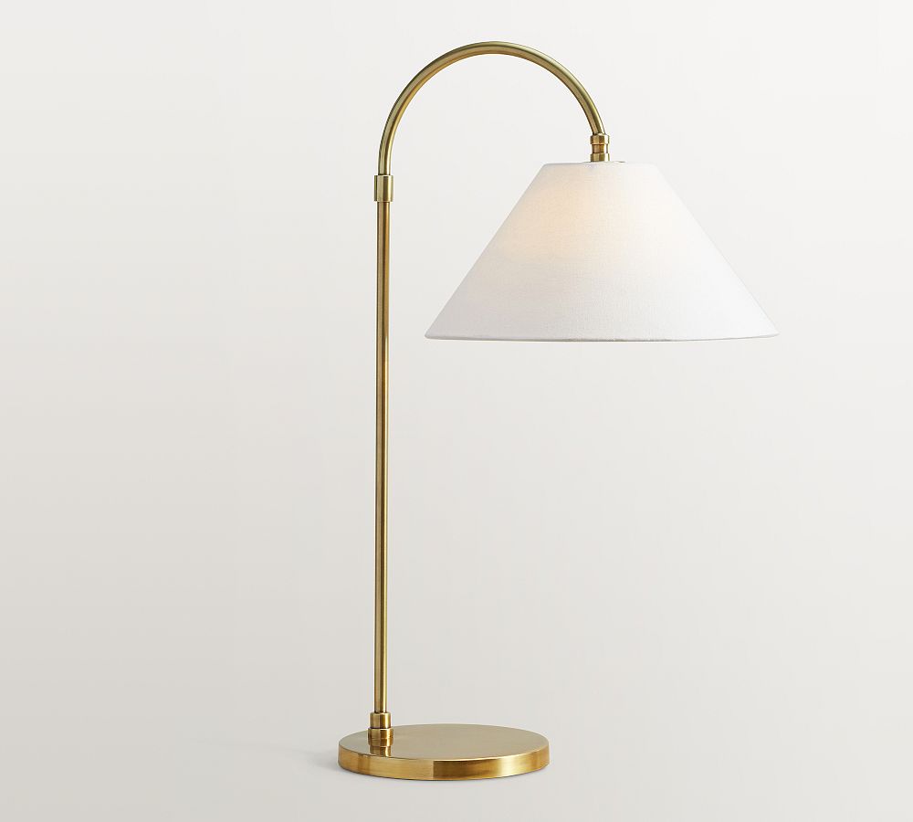 Sinclair Metal Arc Table Lamp (28") | Pottery Barn