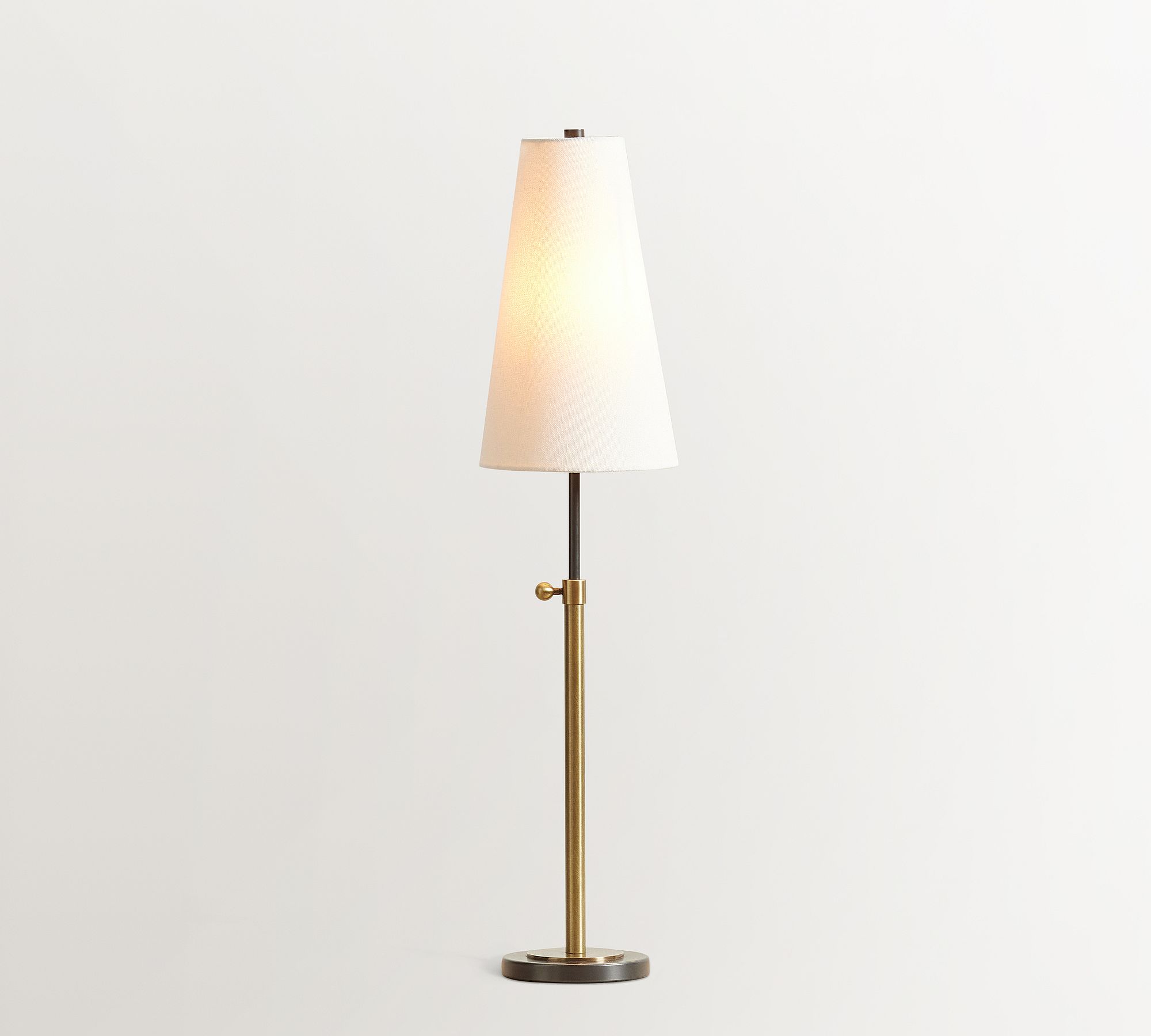 Harrison Metal Adjustable Table Lamp (17")