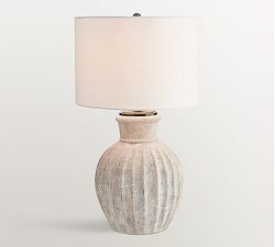 Anders Terra Cotta Table Lamp (25&quot;)