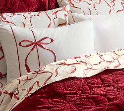 Monique Lhuillier Aubree Bow Sheet Set