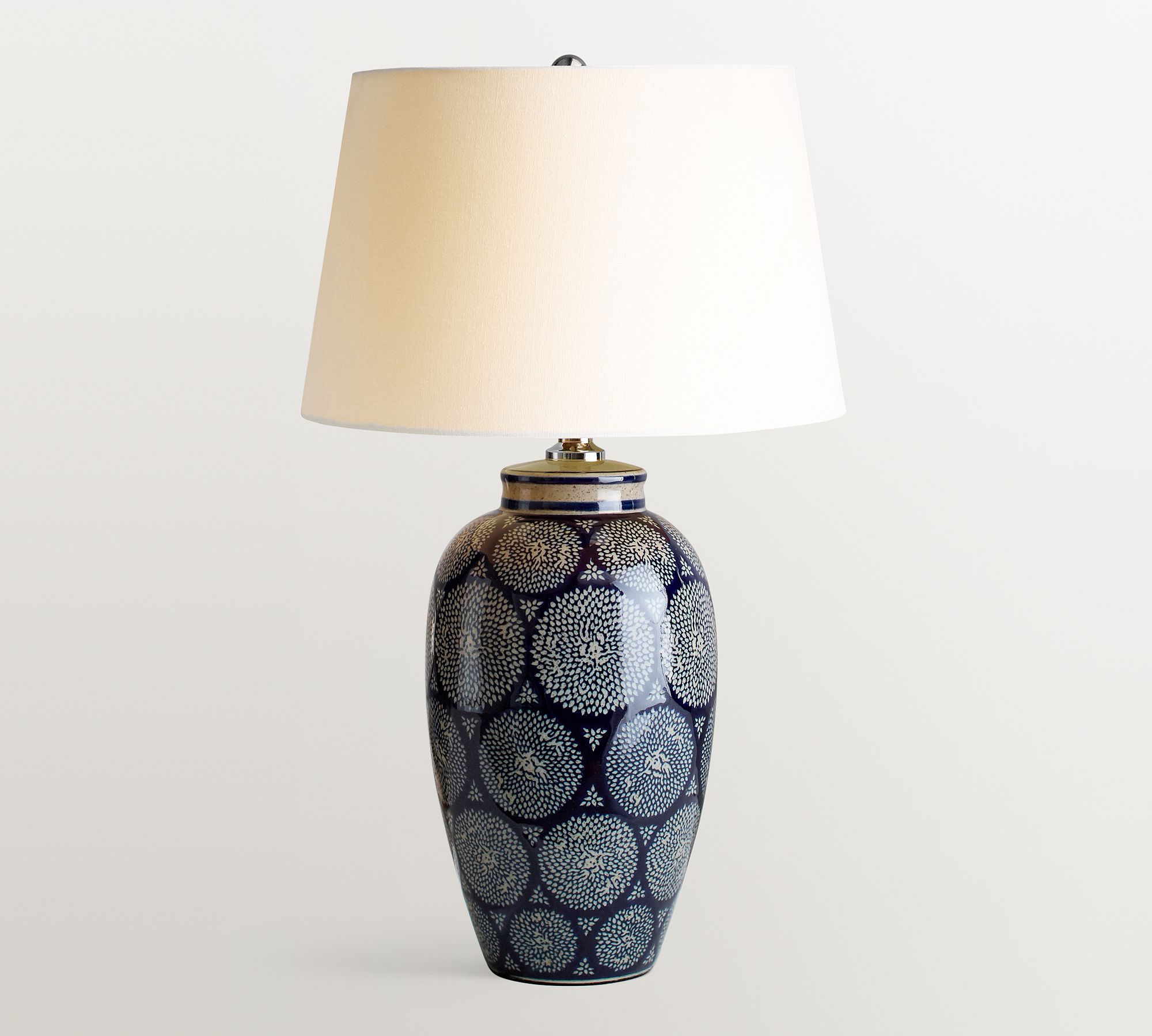 Langley Ceramic Pattern Lamp (22")