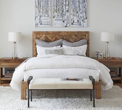 Hensley Reclaimed Wood Platform Bed