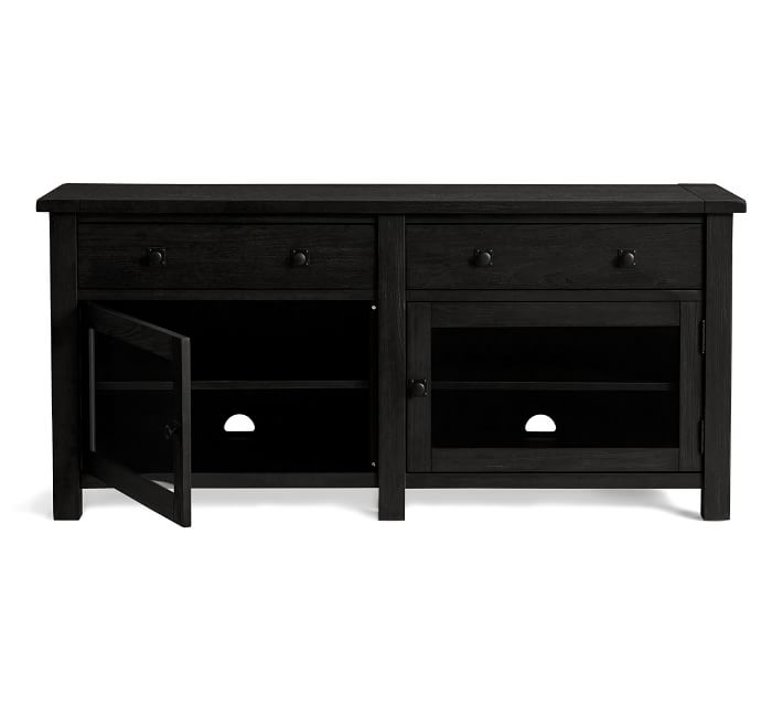 Pottery barn benchwright media console discount