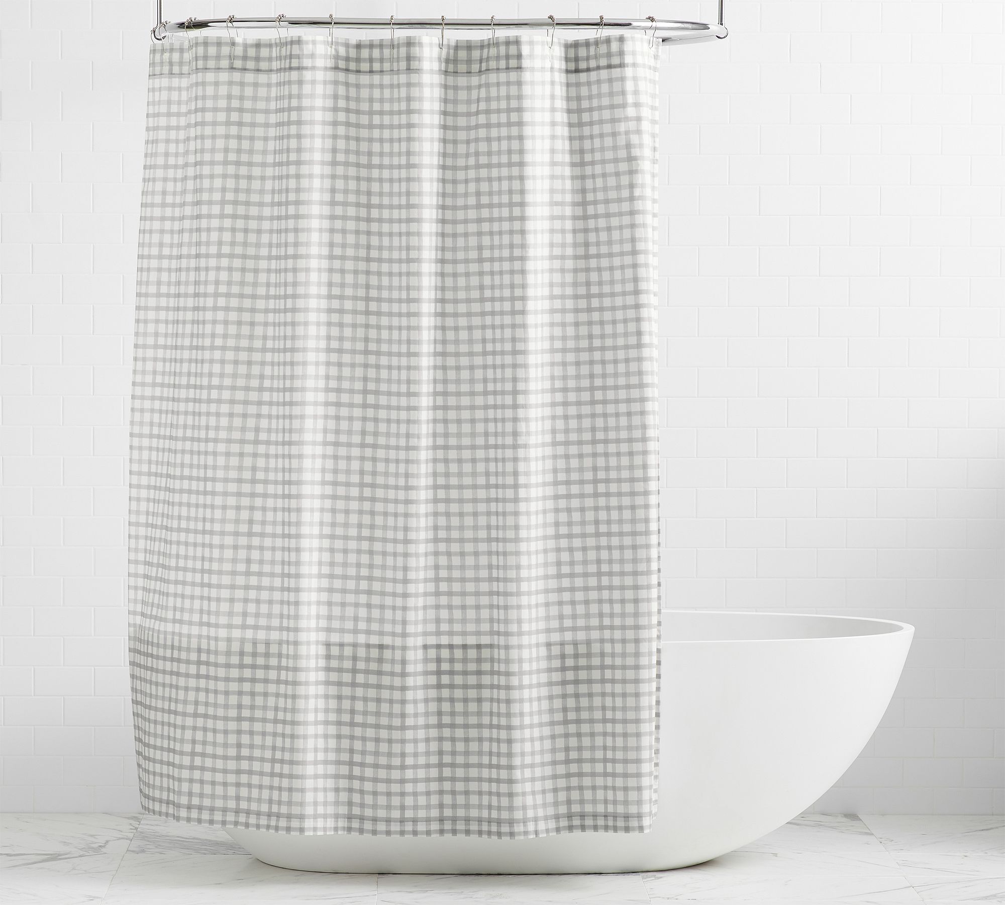 Kipton Plaid Shower Curtain