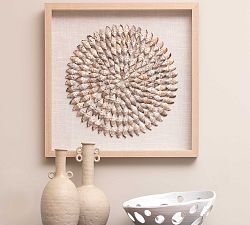 Tulip Shell Shadow Box Wall Art