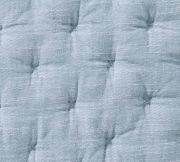 Chambray King Cotton Cross Stitch Quilted Sham