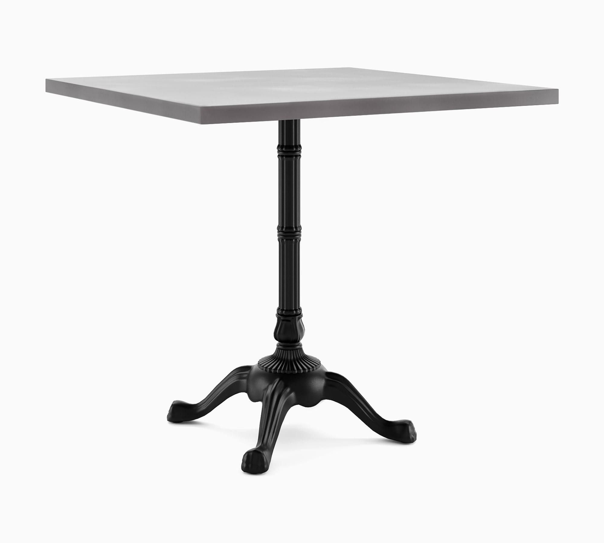 Square Pedestal Outdoor Bistro Table