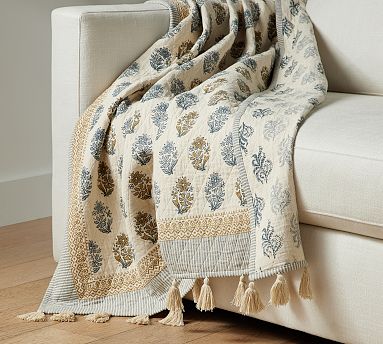 Jacquard throw sale