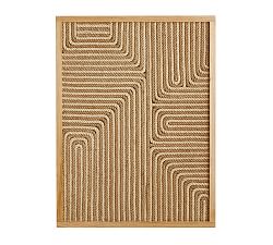 Woven Rope Handcrafted Framed Wall Art