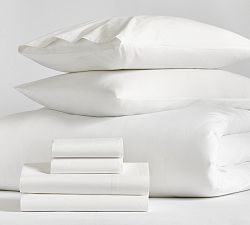 Pottery barn essential sheets hotsell