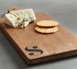 Alphabet Mango Wood Cheese &amp; Charcuterie Board