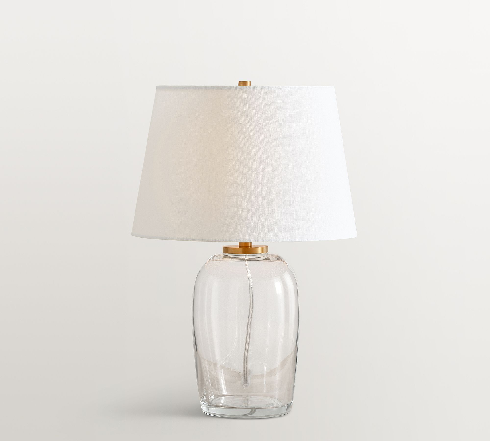 Carter Glass Table Lamp (18"-29")