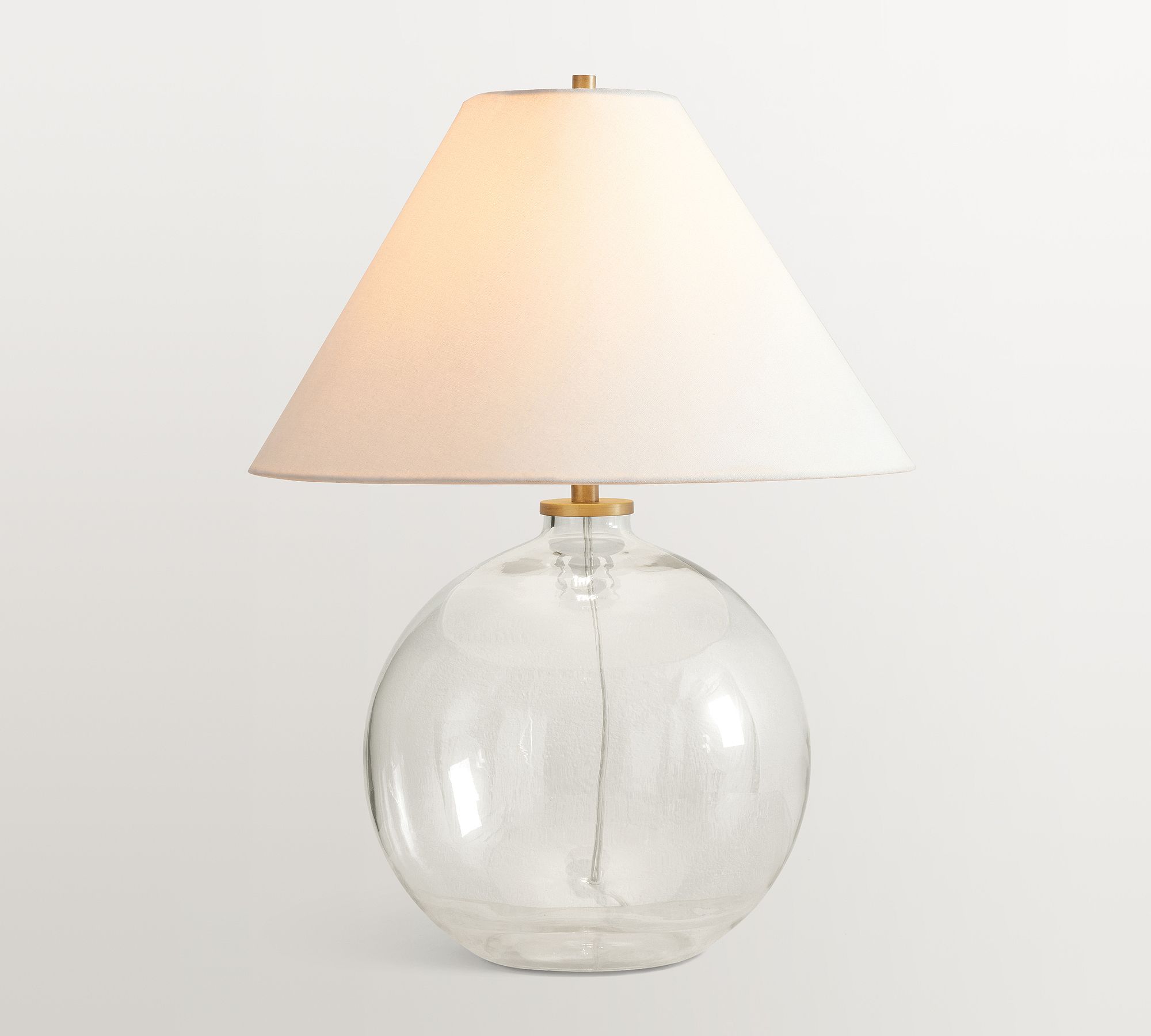 Callaway Recycled Glass Ball Lamp (20"-23")