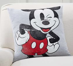 Disney Mickey Mouse Winking Pillow Cover