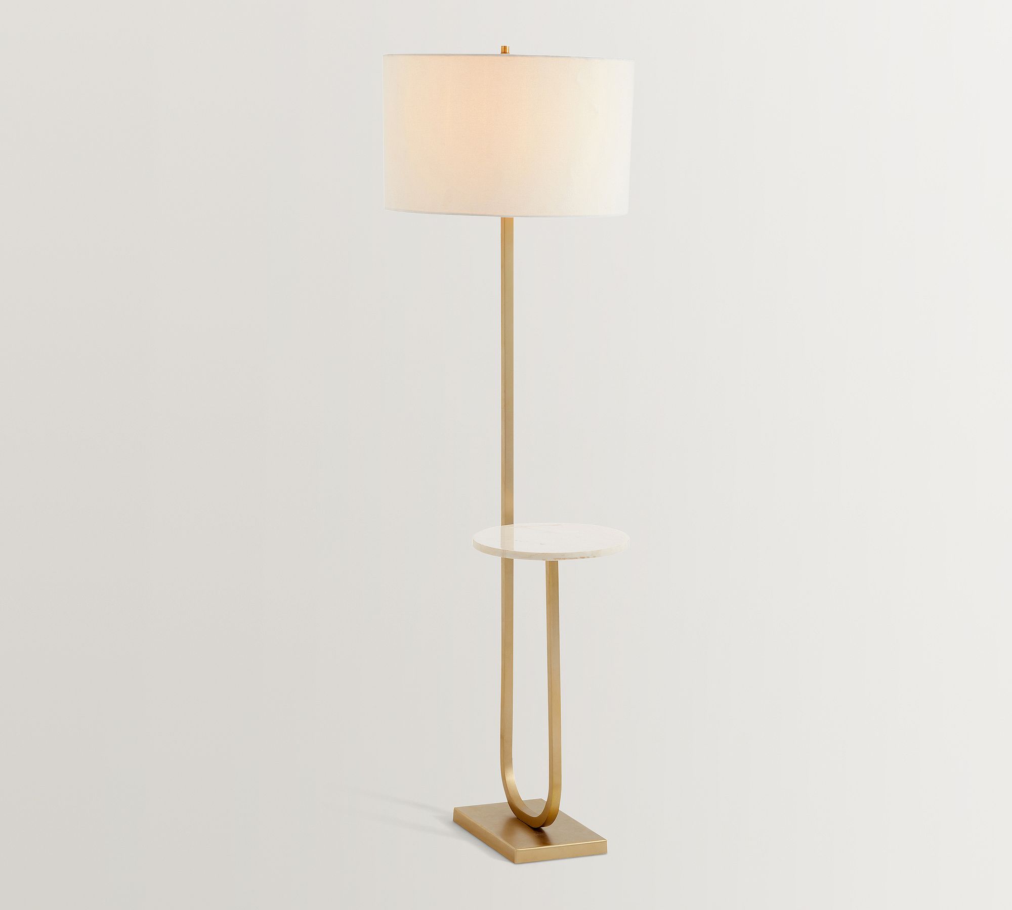 Delaney Marble Floor Lamp (65")