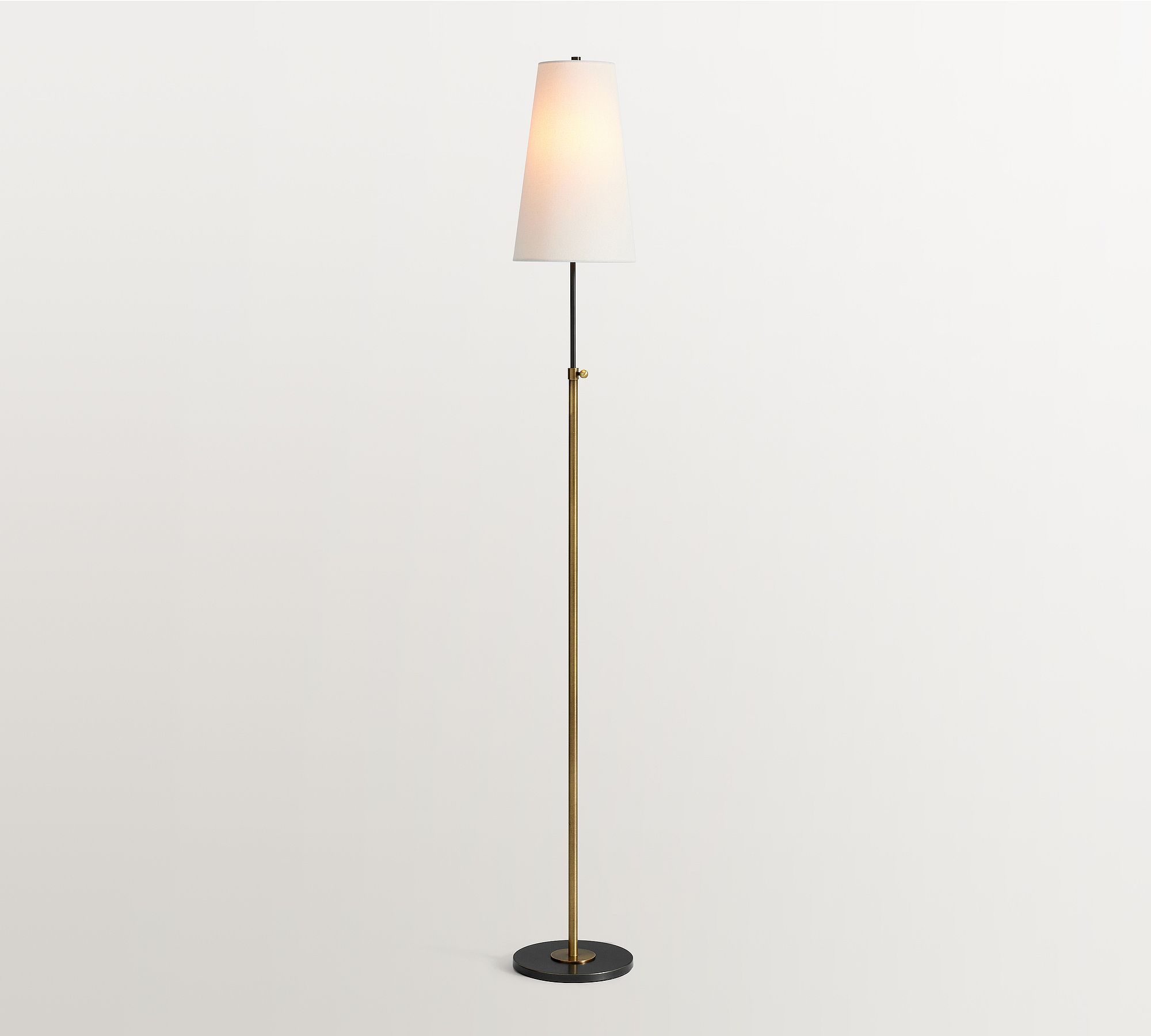 Harrison Metal Adjustable Floor Lamp (50")