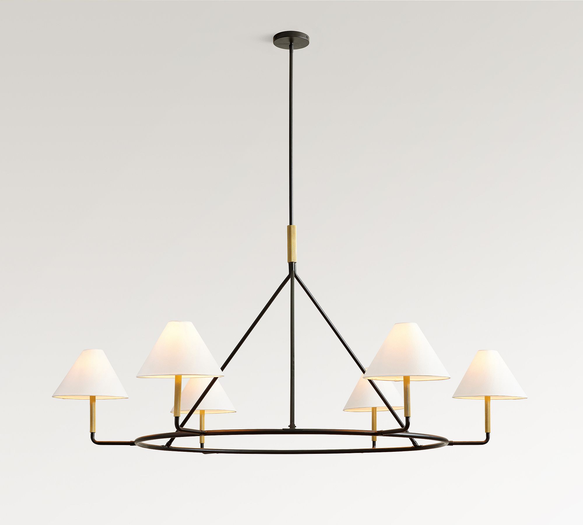 Kensington Metal Round Chandelier (60")