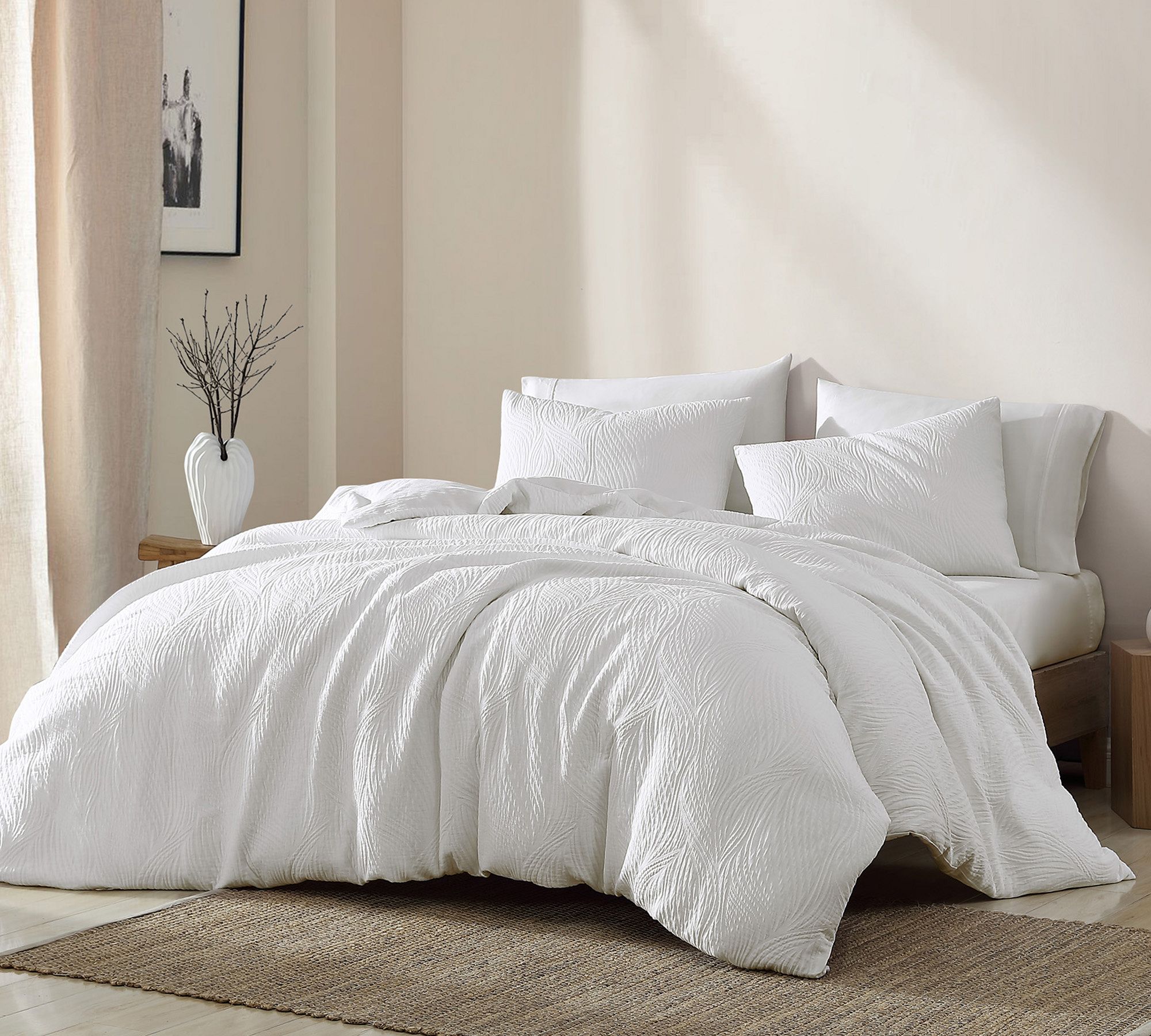 Tristan 3-Piece Cotton Duvet & Shams Set