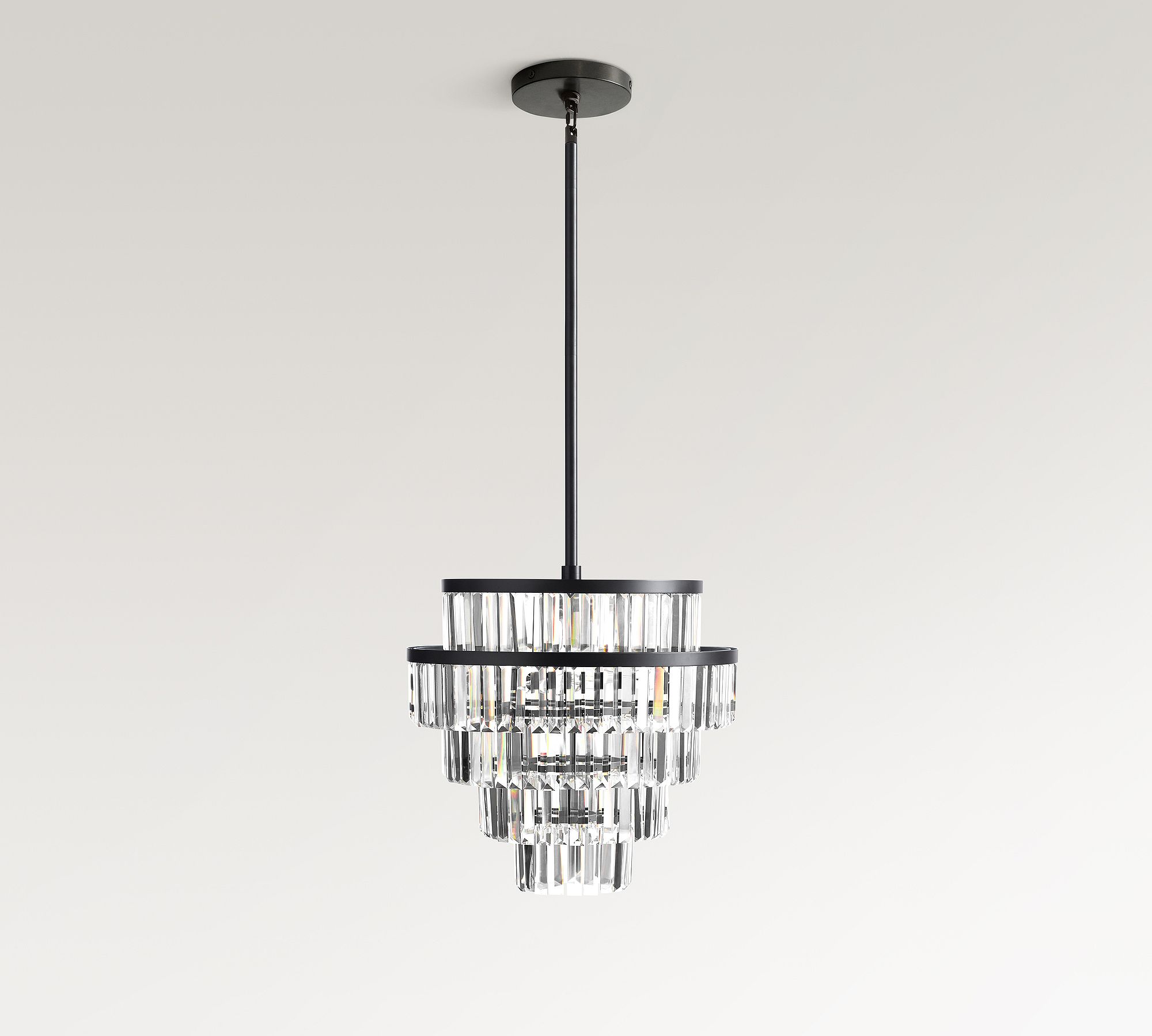 Gemma Crystal Round Chandelier (19"-26")