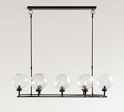 Maisie Glass Globe Chandelier (53&quot;)